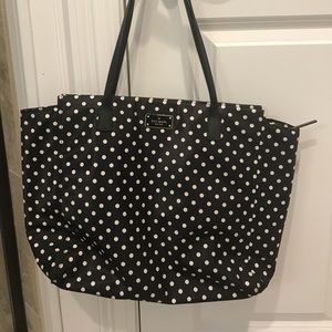 Kate Spade b&w tote
